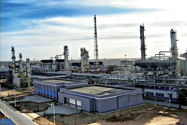 【案例】安徽淮化股份有限公司使用DN1600翻邊限位橡膠接頭 安徽淮化股份有限公司使用翻邊避震喉