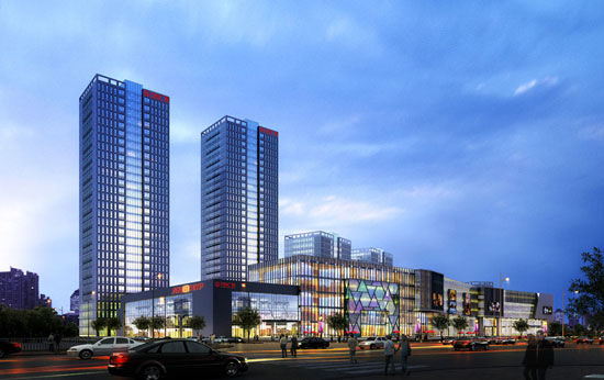 長春寬城萬達廣場采用上海淞江波紋補償器