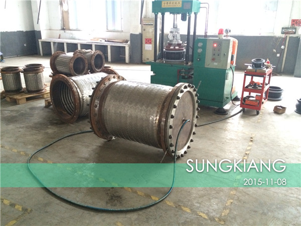 【印尼金光紙業OKI項目】采用上海淞江金屬軟管 金光紙業金屬軟管,OKI項目金屬軟管,上海淞江金屬軟管