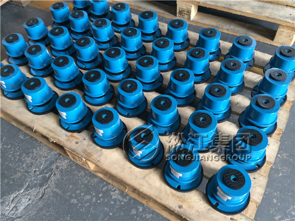 【地鐵案例】武漢地鐵6號線冷凍站項目用阻尼彈簧減震器