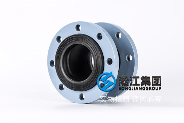 法蘭是10公斤標準的,DN80/DN100耐磨橡膠避震喉